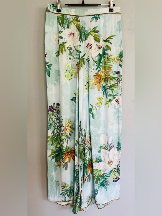 Laurence Tavernier Floral Viscose Lounge Set S French Quiet Luxury Pajama Set - Picture 6 of 10